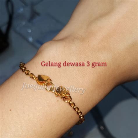 harga gelang emas.